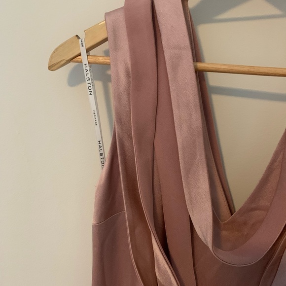 Halston Heritage Women’s Strappy Slip Dress Size 4 Blush Pink - Picture 6 of 16